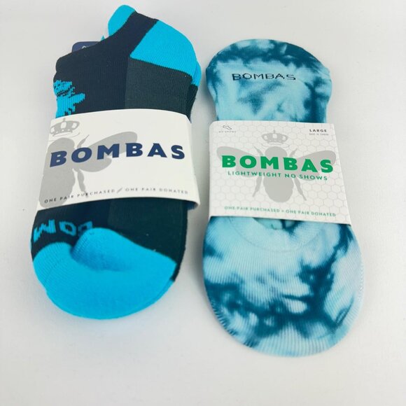 bombas tie dye no show socks